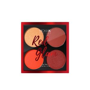 Nicka K Blush Palette Red Glam FL0403 12g